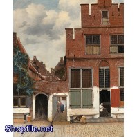 TSD3679 - Tranh sơn dầu ngôi nhà cổ kính